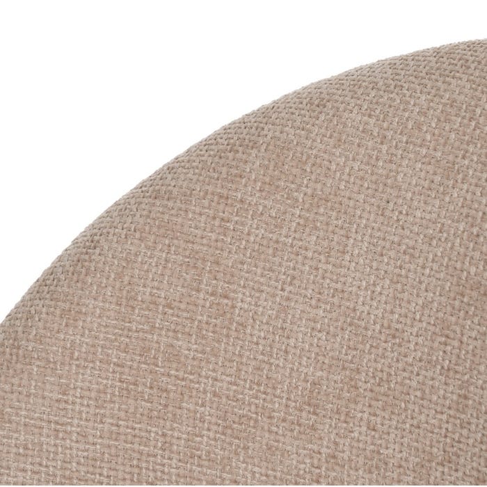 Silla Beige Tejido-Metal Contract 49 X 60 X 81 Cm