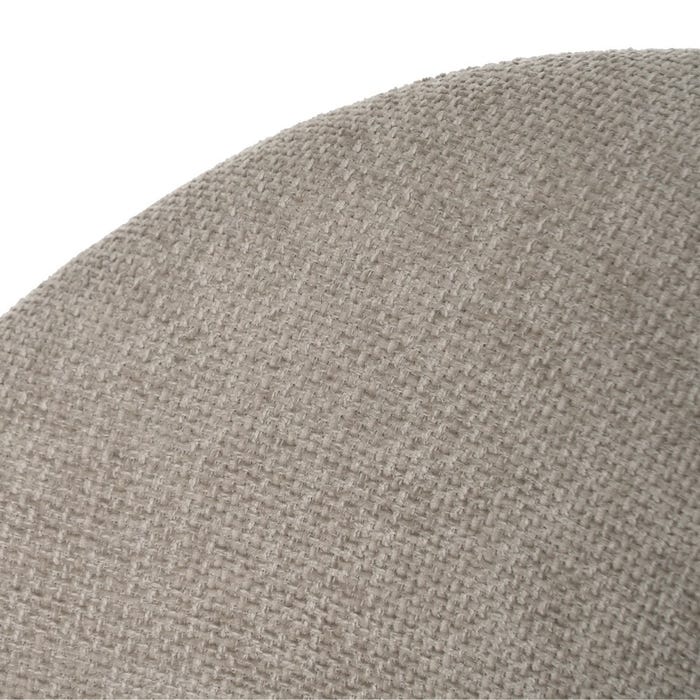 Gray Fabric-Metal Contract Chair 49 X 60 X 81 Cm