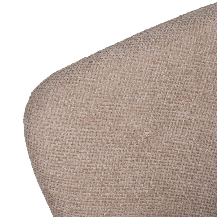 Silla Beige Tejido-Metal Contract 59 X 55 X 80 Cm