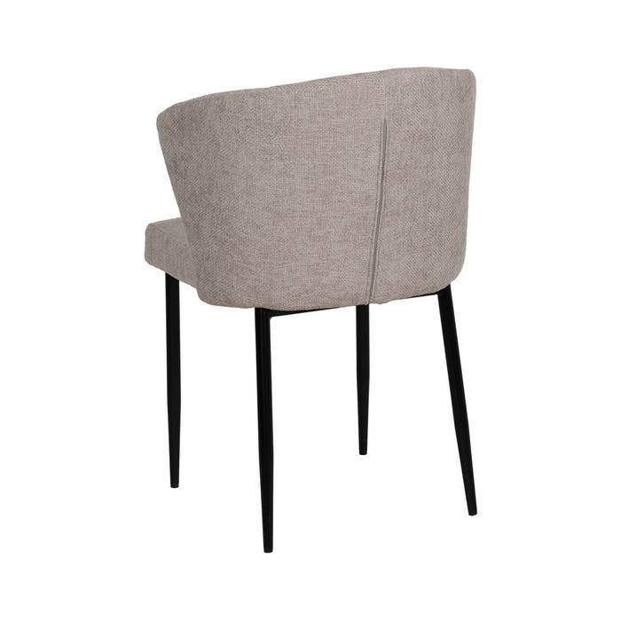 Silla Gris Tejido-Metal Contract 59 X 55 X 80 Cm