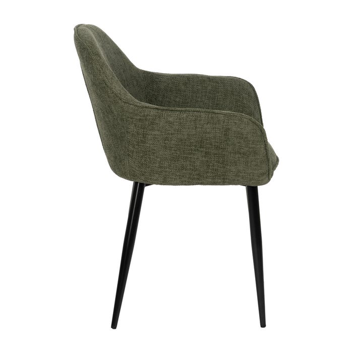 Silla Verde Tejido-Metal Contract 60 X 59 X 83 Cm