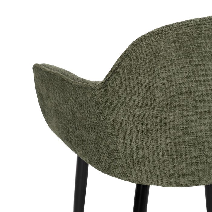 Silla Verde Tejido-Metal Contract 60 X 59 X 83 Cm