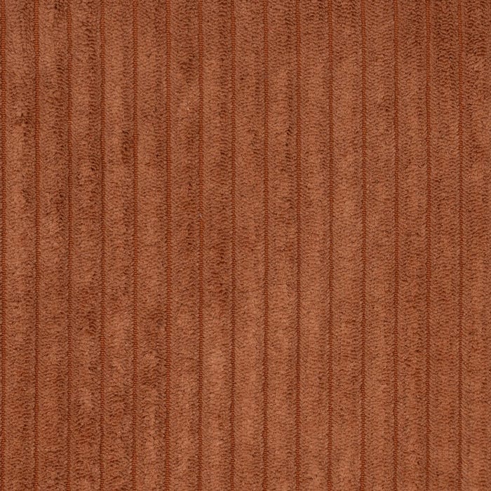 Terracotta Fabric-Metal Contract Chair 57 X 43 X 83 Cm