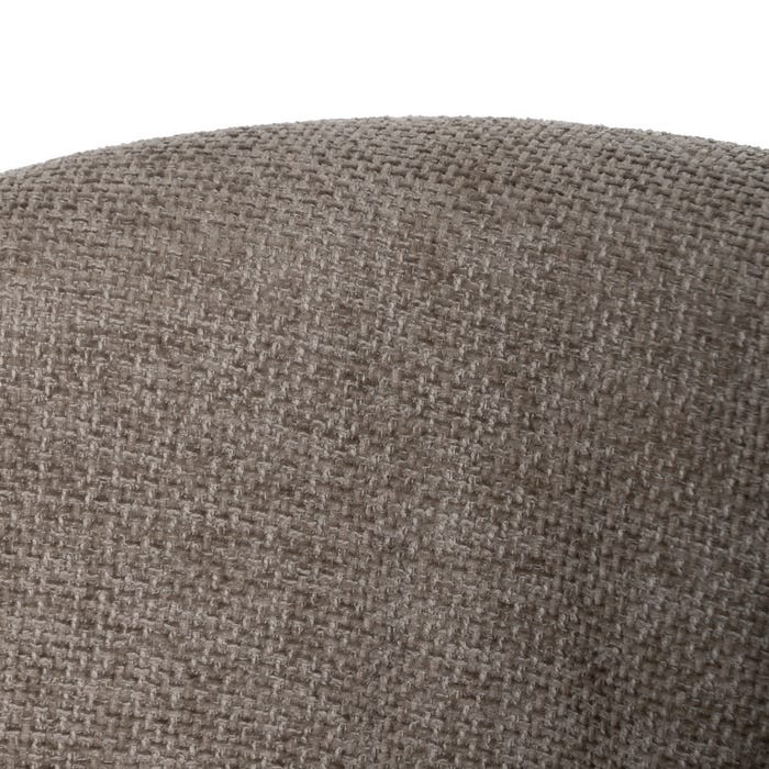 Taupe Fabric-Metal Contract Chair 57 X 56 X 81 Cm