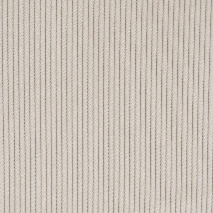 Cream Corduroy Chair Fabric-Metal Living Room 44 X 47 X 88 Cm