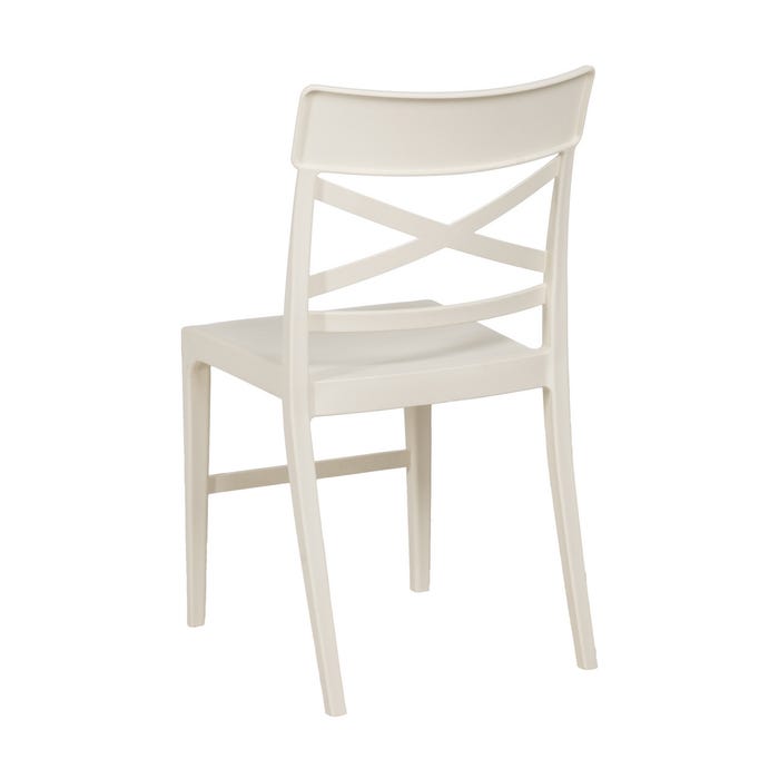 Silla Blanco Polipropileno Contract 44 X 51 X 84 Cm