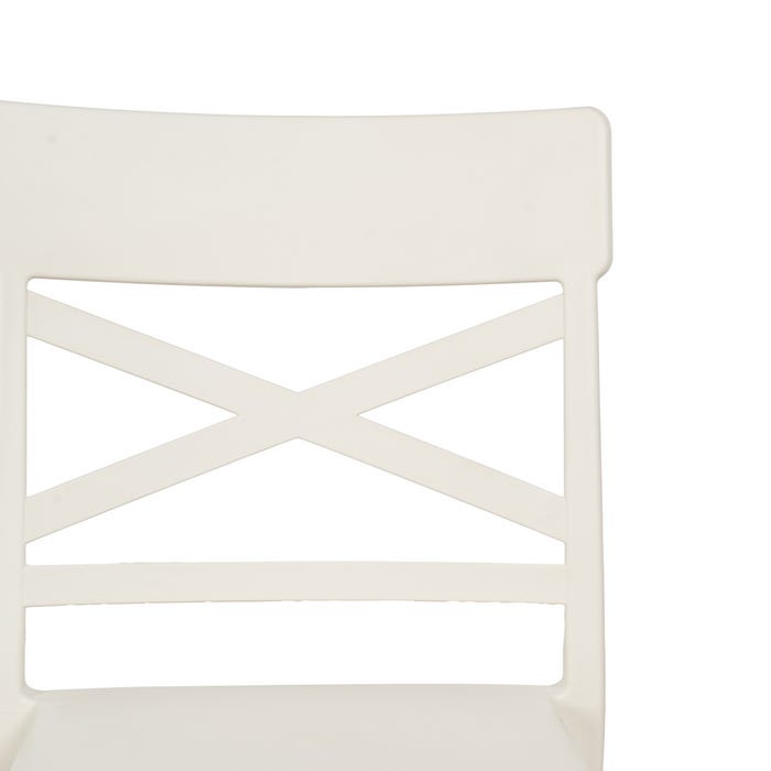 Silla Blanco Polipropileno Contract 44 X 51 X 84 Cm