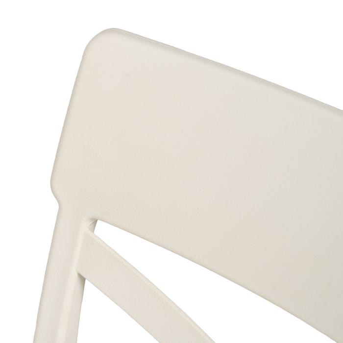 Silla Blanco Polipropileno Contract 44 X 51 X 84 Cm