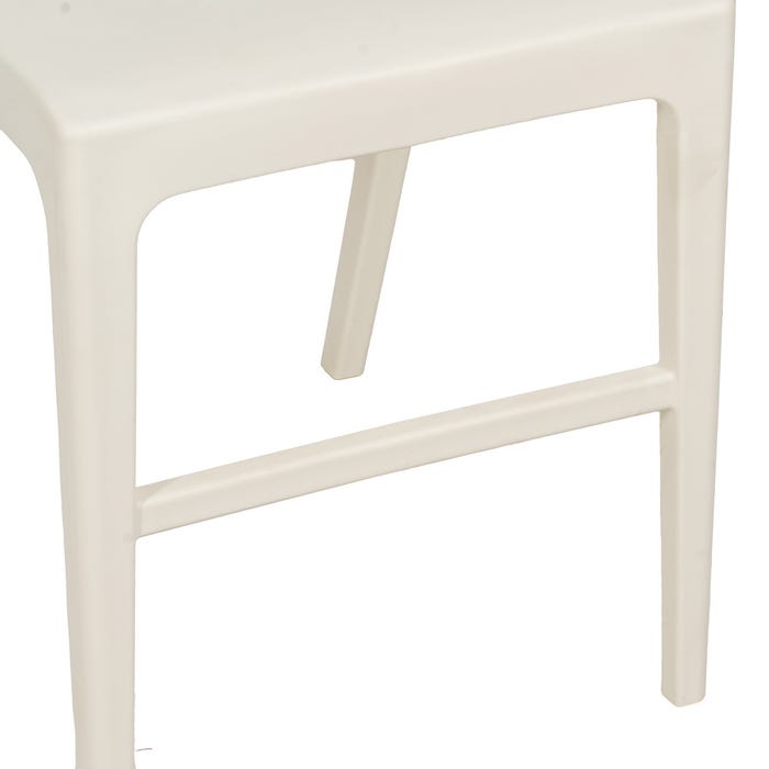 Silla Blanco Polipropileno Contract 44 X 51 X 84 Cm