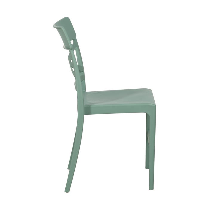 Silla Verde Polipropileno Contract 44 X 51 X 84 Cm