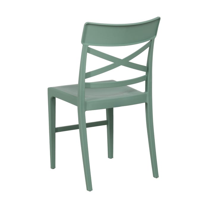 Silla Verde Polipropileno Contract 44 X 51 X 84 Cm