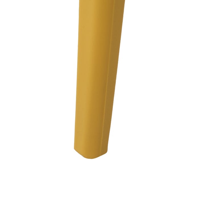 Yellow Polypropylene Contract Chair 44 X 51 X 84 Cm