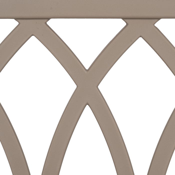 Taupe Polypropylene Contract Chair 42 X 54 X 83 Cm