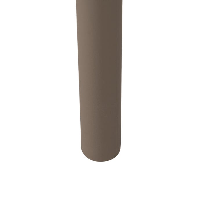 Taupe Polypropylene Contract Chair 42 X 54 X 83 Cm