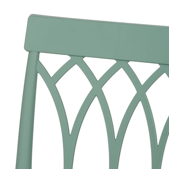 Green Polypropylene Contract Chair 42 X 54 X 83 Cm