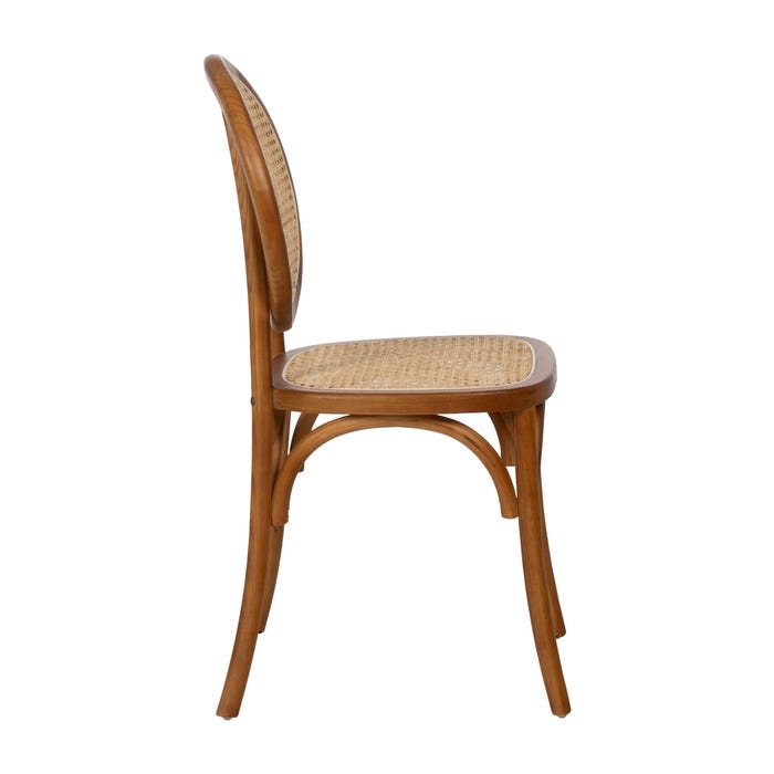 Honey Chair Elm Wood Contract 44.50 X 41.50 X 89 Cm