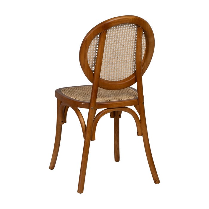Honey Chair Elm Wood Contract 44.50 X 41.50 X 89 Cm
