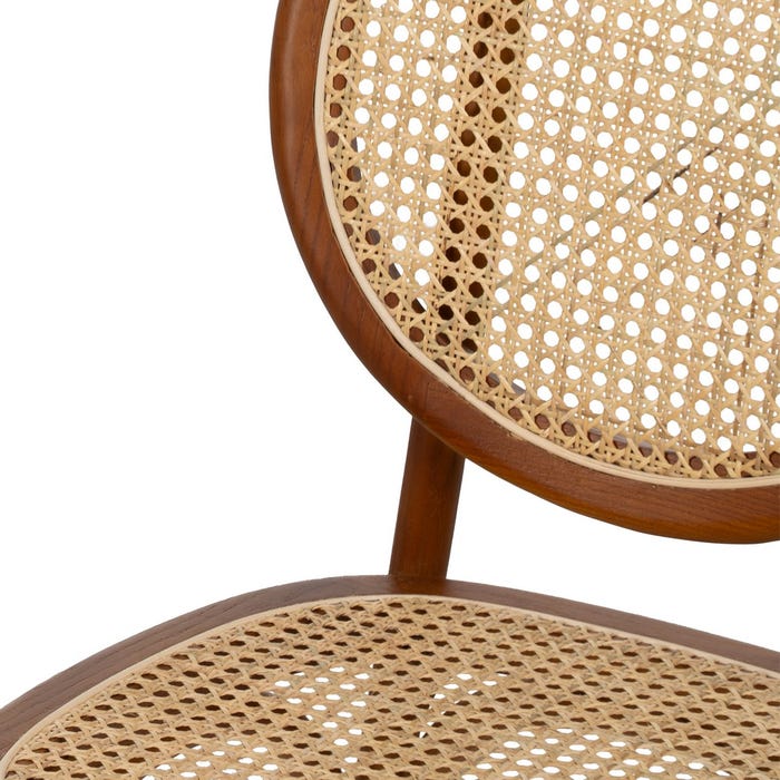 Honey Chair Elm Wood Contract 44.50 X 41.50 X 89 Cm