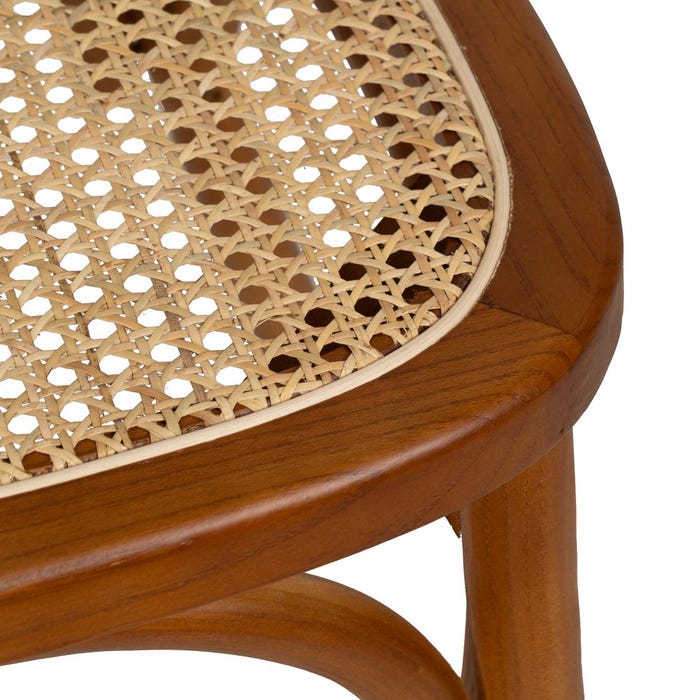 Honey Chair Elm Wood Contract 44.50 X 41.50 X 89 Cm