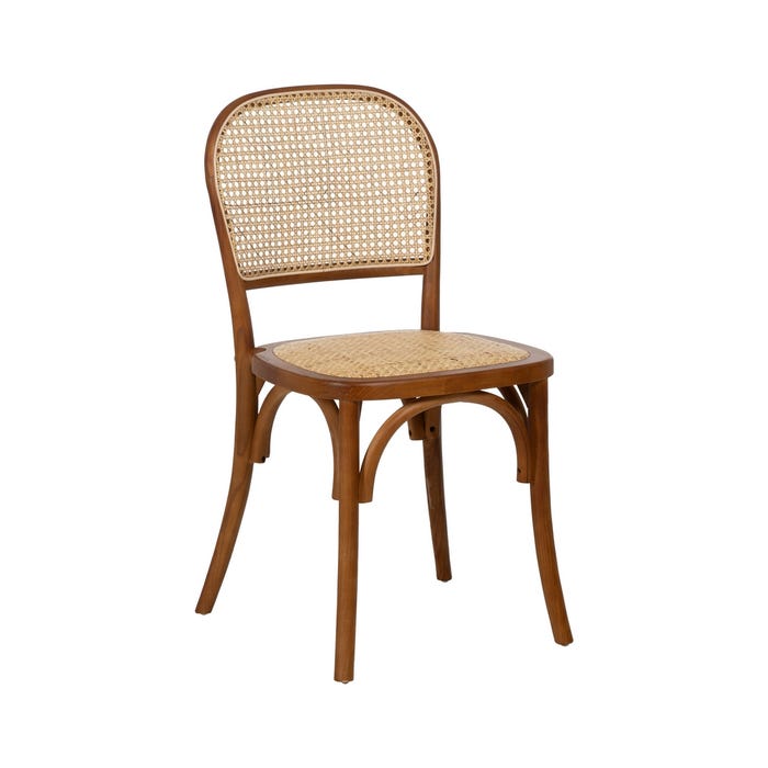 Silla Miel Madera De Olmo Contract 45 X 42 X 86 Cm