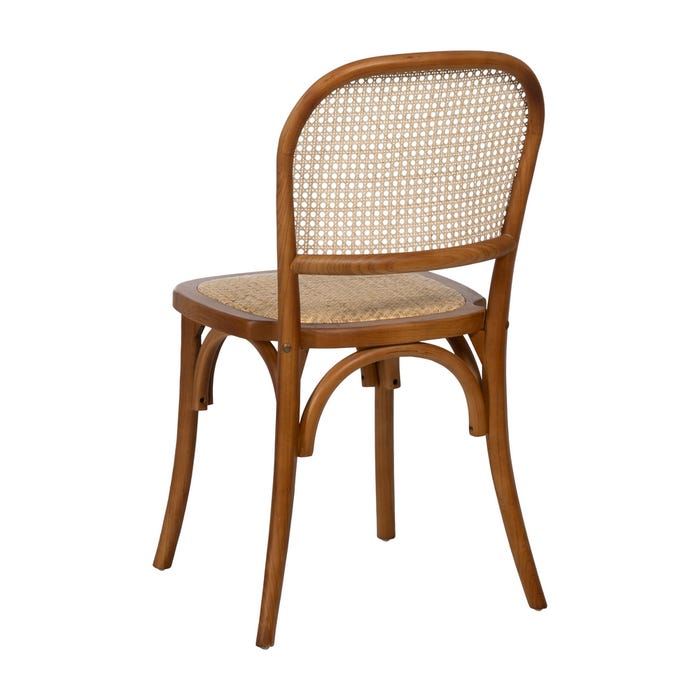 Silla Miel Madera De Olmo Contract 45 X 42 X 86 Cm