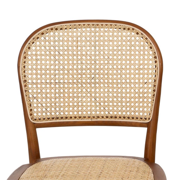 Silla Miel Madera De Olmo Contract 45 X 42 X 86 Cm