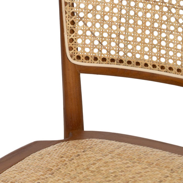 Silla Miel Madera De Olmo Contract 45 X 42 X 86 Cm