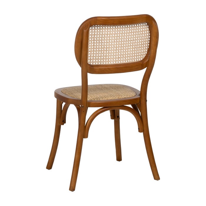 Silla Miel Madera De Olmo Contract 45 X 41 X 88 Cm