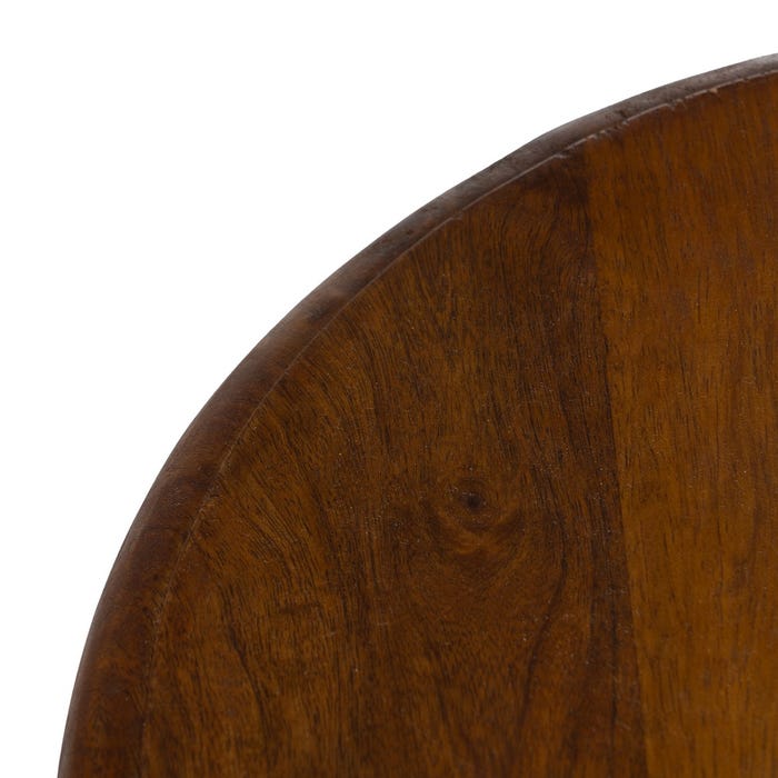 Mesita Natural Madera De Mango Salón 41 X 41 X 69 Cm