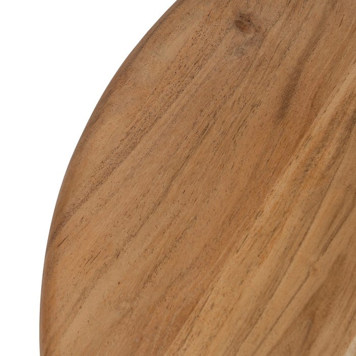 Natural Mango Wood Coffee Table 60 X 60 X 40 Cm