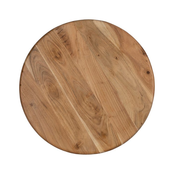 Natural Mango Wood Coffee Table 60 X 60 X 40 Cm