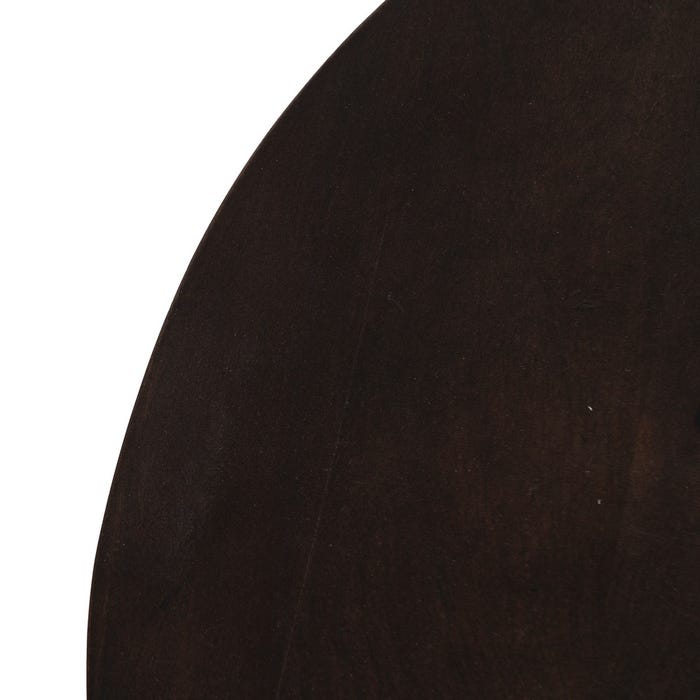 Brown Mango Wood Coffee Table Living Room 75 x 75 x 40 cm