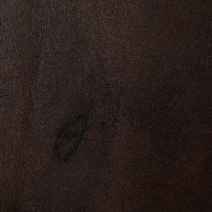 Brown Mango Wood Coffee Table Living Room 75 x 75 x 40 cm