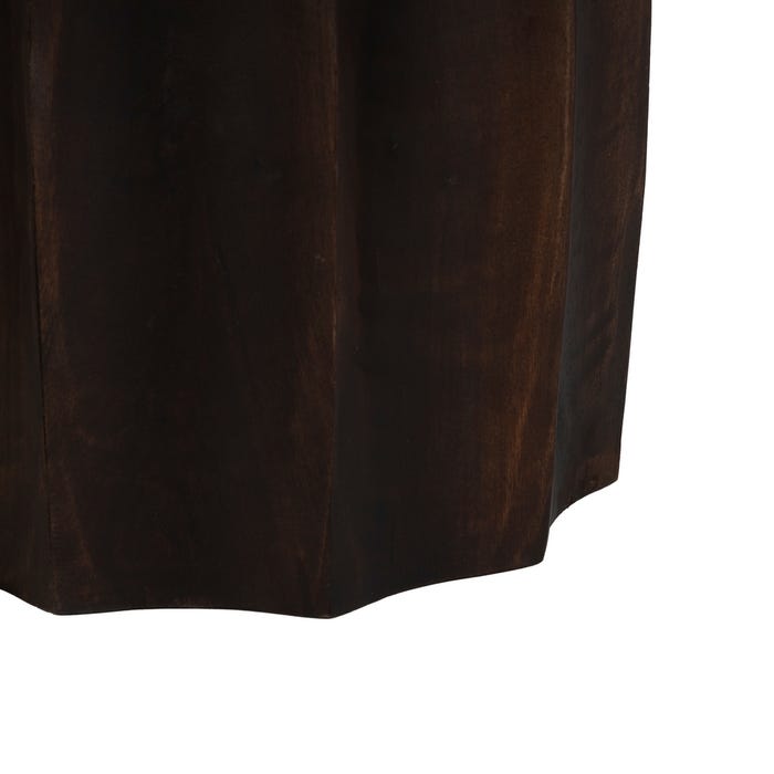 Brown Mango Wood Coffee Table Living Room 75 x 75 x 40 cm