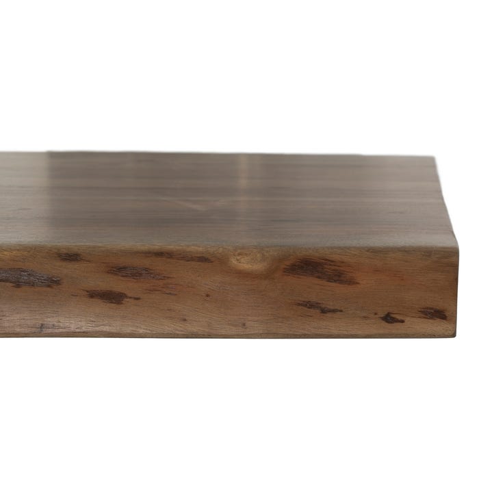 Mesa de Jantar Madeira-Metal Sala de Estar 260 X 100 X 77 Cm