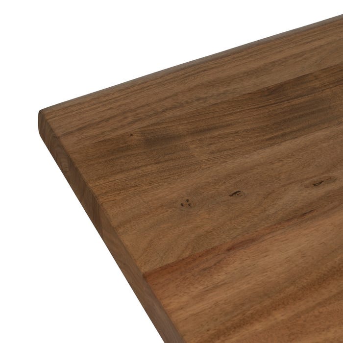 Mesa Comedor Madera-Metal Salón 300 X 100 X 77 Cm