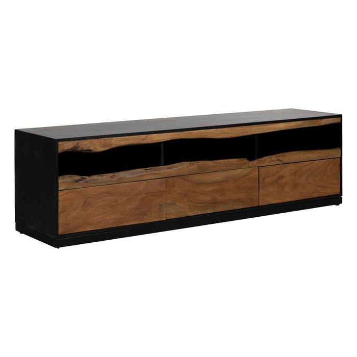 Mueble Tv Led Madera-Metal Salón 180 X 42 X 50 Cm