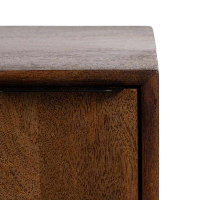 Mesita Madera De Mango Dormitorio 50 X 40 X 50 Cm