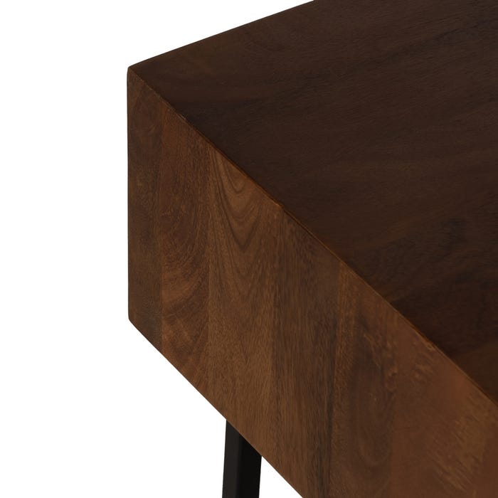 Mango Wood Coffee Table Living Room 110 X 60 X 40 Cm