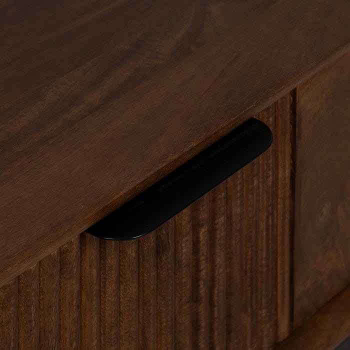 Mango Wood Coffee Table Living Room 110 X 60 X 40 Cm
