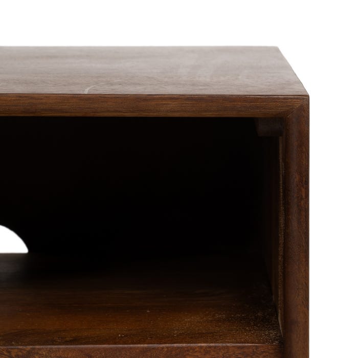 Mueble Tv Madera De Mango Salón 140 X 40 X 50 Cm