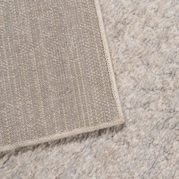 Alfombra Beige 60% Poliéster- 40% Jute 160 X 230 Cm