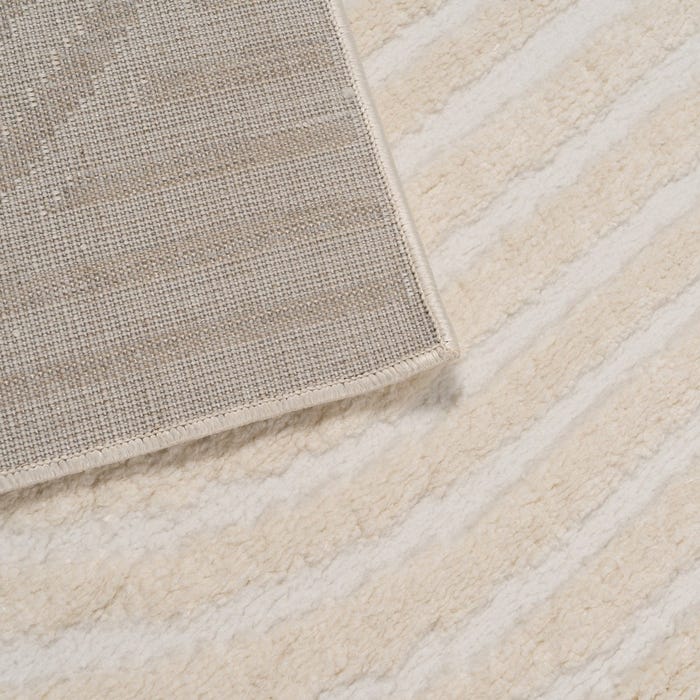 Alfombra Beige 60% Poliéster- 40% Jute 160 X 230 Cm