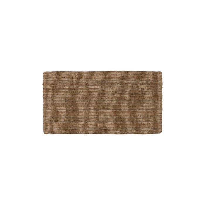 Tapete de juta natural 80 x 150 cm