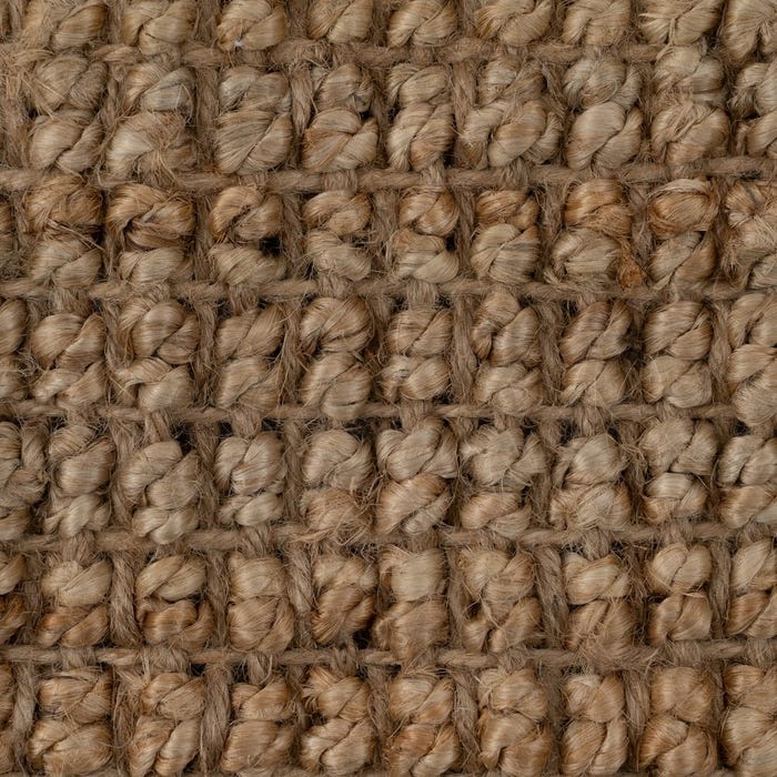 Tapete de juta natural 80 x 150 cm