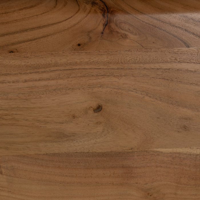 Mesa de Jantar em Madeira de Acácia Natural 240 x 100 x 76 cm
