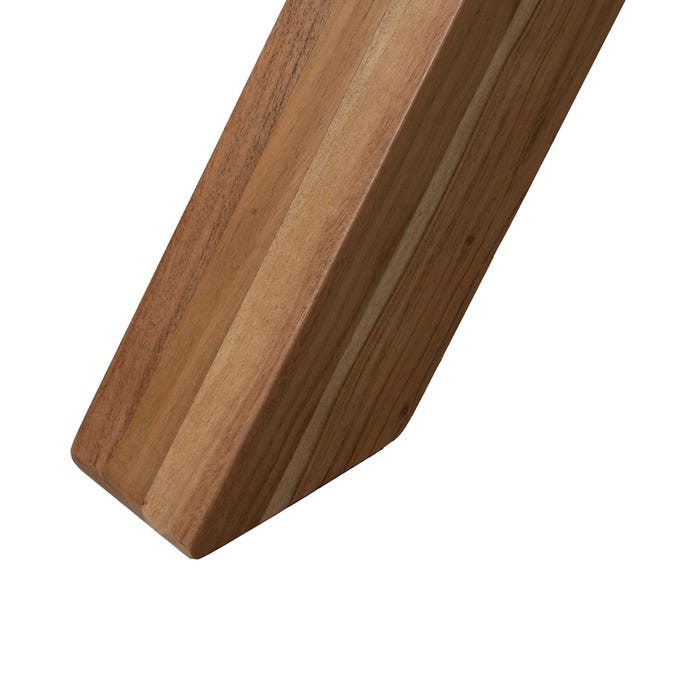 Mesa de Jantar em Madeira de Acácia Natural 240 x 100 x 76 cm