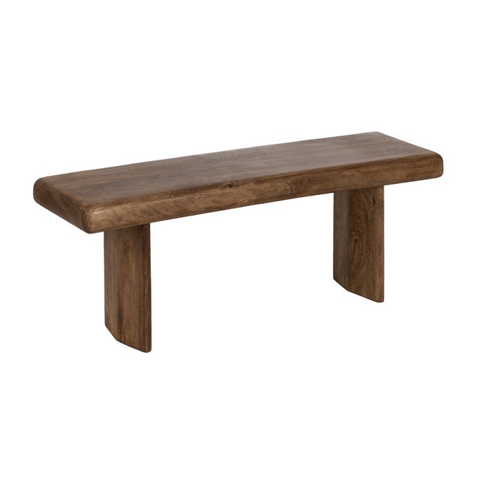 Brown Mango Wood Coffee Table Living Room 120 X 35 X 45 Cm