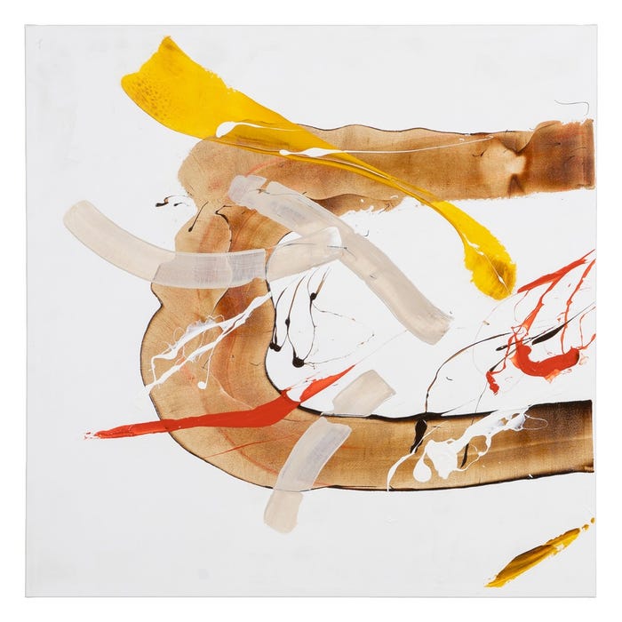 Abstract Painting 2/M Canvas Decoration 80 X 80 Cm