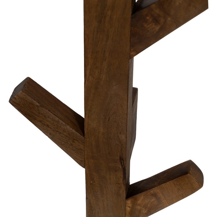 Honey Coat Rack Mango Wood Decoration 23 x 7 x 78 cm